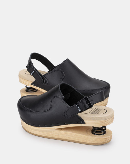 Zuecos negros